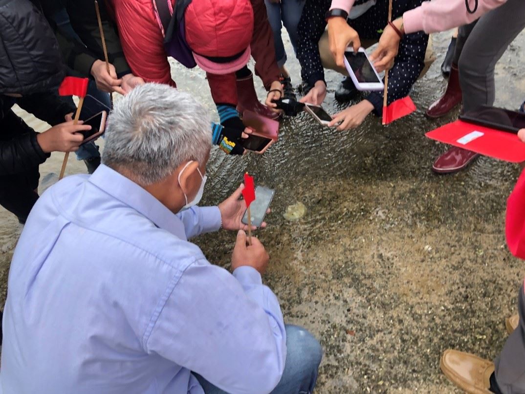 Using 3C tools as civic scientific survey tools will help the public understand ecological changes in intertidal zones